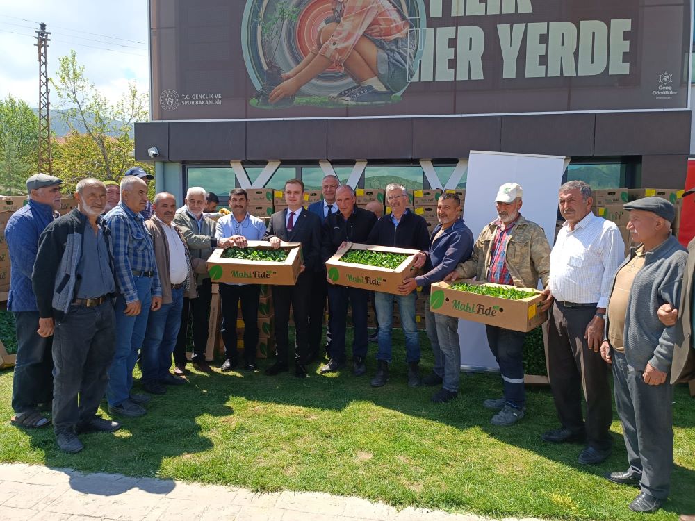 İlçemizde Fide Dağıtım Töreni Düzenlendi.