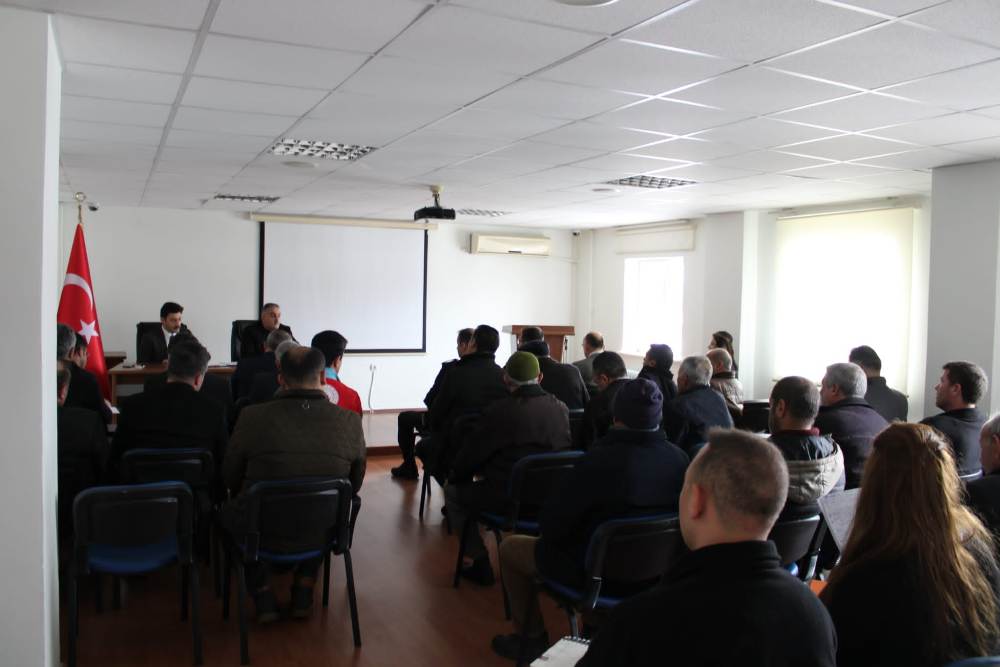Kaymakam Mustafa Aksoy Başkanlığında Toplantı Düzenlendi